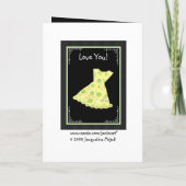 DOUANNAAM Bloemenmeisje-SPRINGGEEL Dress (Achterkant)