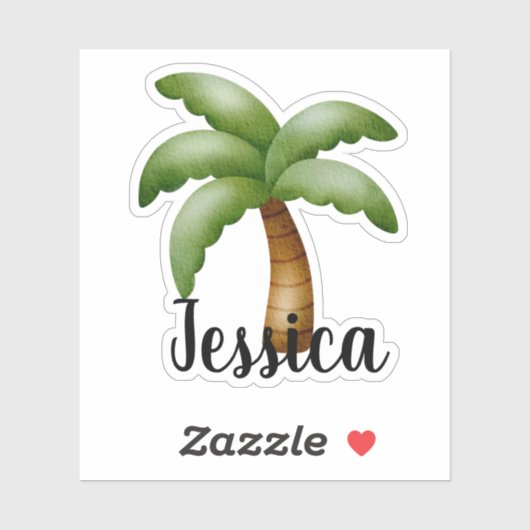 DOUANNAAM PALM TREE STICKER (Vel)