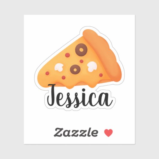 DOUANNAAM PIZZA STICKER (Vel)