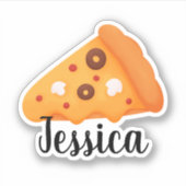 DOUANNAAM PIZZA STICKER (Voorkant)