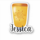 DOUANNAAM SUNSCREEN STICKER (Voorkant)