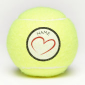 DOUANNAAM Tennis Ball Tennisballen (Voorkant)