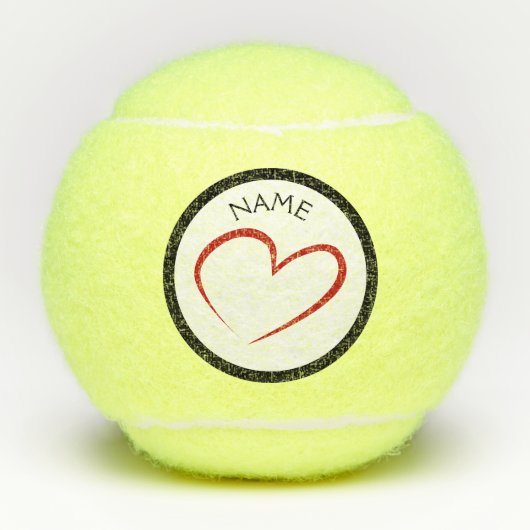 DOUANNAAM Tennis Ball Tennisballen (Voorkant)