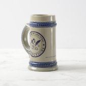 Doube logo BBSPproductions Beer Stein Bierpul (Voorkant links)