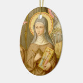 Double Afbeelding St. Catherine of Bologna (SAU 02 Keramisch Ornament (Links)