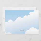 Double Afstuderen Pet Toss Photo Invitation Kaart (Achterkant)