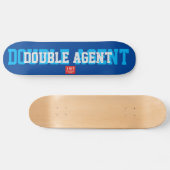 DOUBLE AGENT-skateboard Persoonlijk Skateboard (Horizontaal)