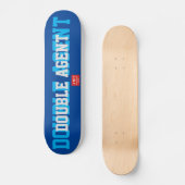 DOUBLE AGENT-skateboard Persoonlijk Skateboard (Voorkant)