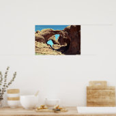 Double Arch Desert Photo Poster (Keuken)