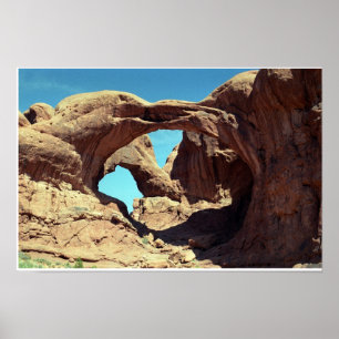 Double Arch Desert Photo Poster