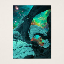 Double Arch in Space Art