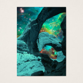 Double Arch in Space Art Visitekaartjes