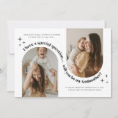 Double Arch Photo Godmother Proposal Kaart (Voorkant)