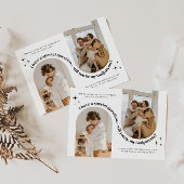 Double Arch Photo Godparents Proposal Kaart