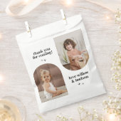 Double Arch Photo Joint Verjaardag Papier Bedankzakje (Geknipt)