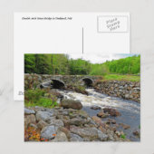 Double Arch Stone Bridge Briefkaart (Voorkant / Achterkant)