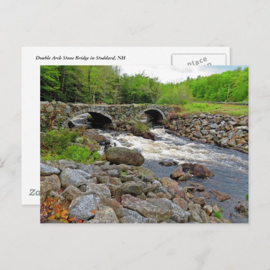 Double Arch Stone Bridge Briefkaart (Voorkant / Achterkant)