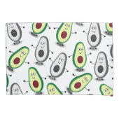 Double Avocado Pattern Kussensloop (Voorkant)