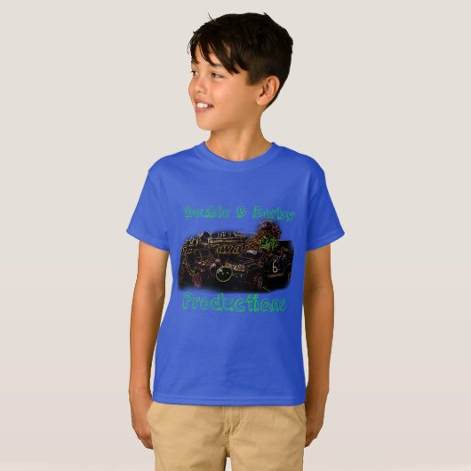 Double B Derby Productions T-shirt (Voorkant volledig)