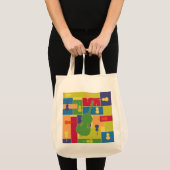 Double Bass Colorblocks Tas (Voorkant (product))