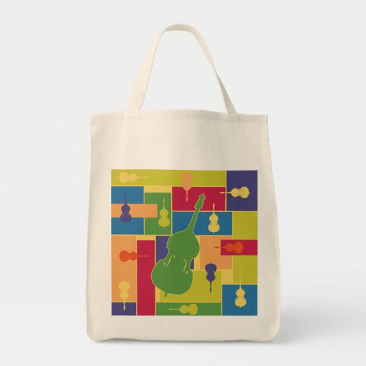 Double Bass Colorblocks Tas (Voorkant)