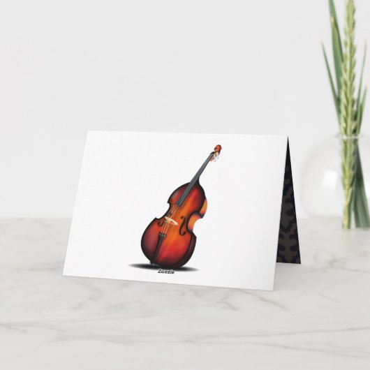 Double Bass Magic Kaart (Achterkant)