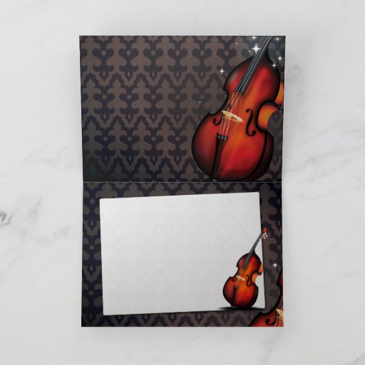 Double Bass Magic Kaart (Binnen)