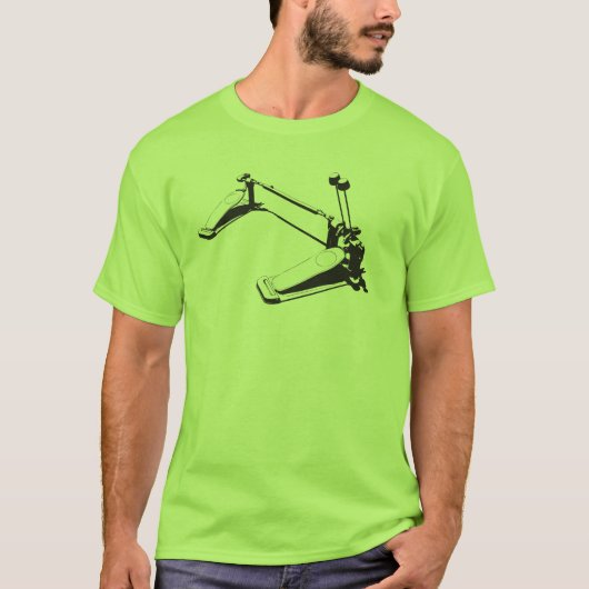 Double Bass Pedal T-shirt (Voorkant)