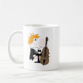 Double Bass Player Koffiemok (Links)