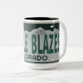 Double Blazes-Mok Tweekleurige Koffiemok (Voorkant rechts)