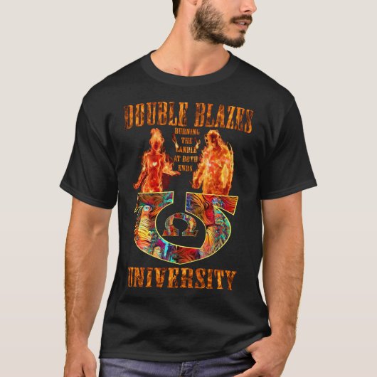 Double Blazes University T-shirt (Voorkant)