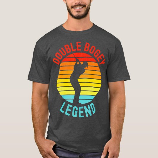 Double Bogey Legend Golf Lover Golfer Player T-shirt (Voorkant)