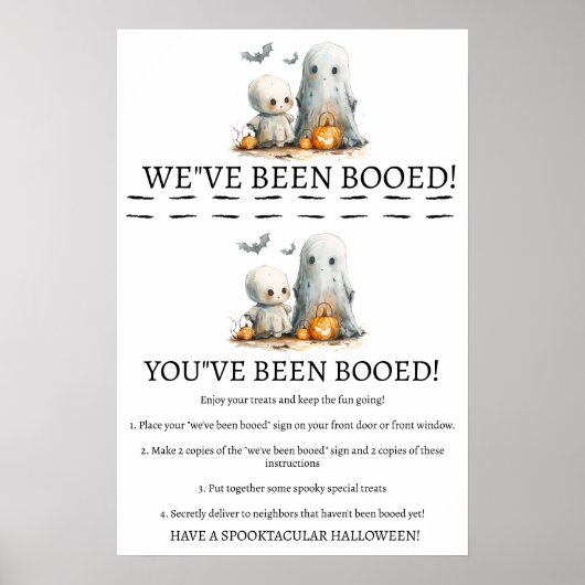 Double Boo Delight – Een Halloween-spel vol verras Poster (Voorkant)