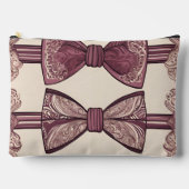 Double Bow Chic Bow Stropdas AI kunst Etui (Voorkant)