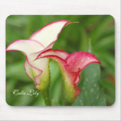 Double Calla Lily Mousepad Muismat (Voorkant)
