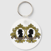 Double Cameo Sleutelhanger (Voorkant)