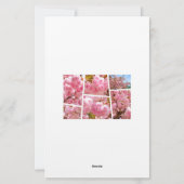 Double Cherry Blossom: Sato-zakura Briefpapier (Achterkant)