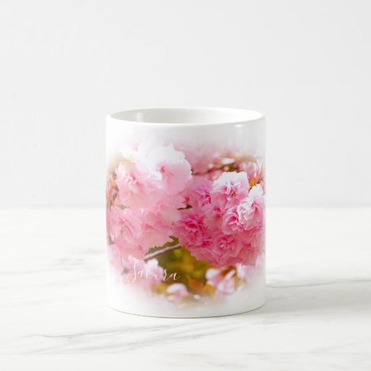 Double Cherry Blossom: Sato-zakura Koffiemok (Center)