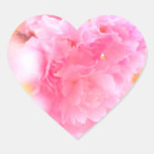 Double cherry blossoms: Azuma-nishiki Hart Sticker (Voorkant)