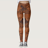 Double Chocolate Octopus - Leggings (Voorkant)
