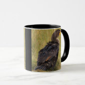 Double-crested Cormorant Bird Mug Mok (Voorkant rechts)