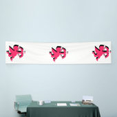 Double Cupid Valentijnsdag 2.5x12 Vinyl Spandoek (Beurs)