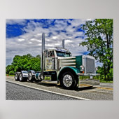 Double D Peterbilt 379 Poster (Voorkant)