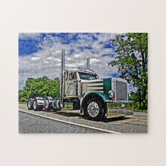 Double D Peterbilt 379 Puzzle Legpuzzel (Horizontaal)