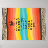 Double Daisy Cutter 2017 Poster (Voorkant)