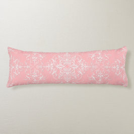 Double Damask Bleek Princess Pink Lichaamskussen