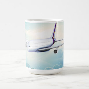 Double Deck Jet Airlines Koffiemok