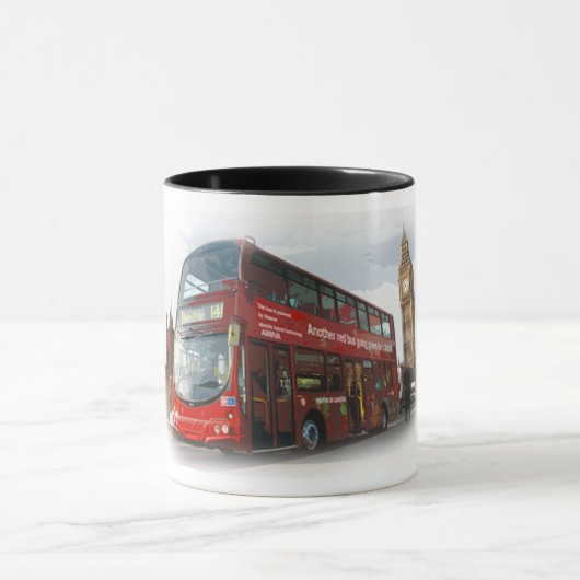 Double Decker London Bus Mok (Midden)