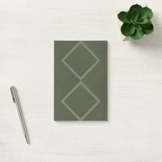 Double Diamond Moss Sticky Notes (Kantoor)