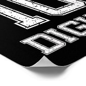 Double Digits 10th Birthday 10 Year Old Poster (Hoek)